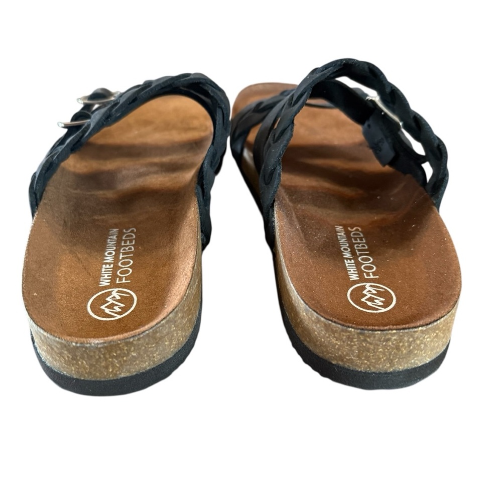 White Mountain Women's Holland Footbed Sandals Size 11 - Picture 3 of 10